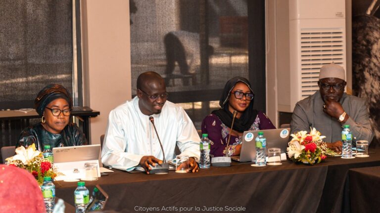 Cadre d’échange avec les parlementaires sur le processus d’élaboration de la future loi climat au Sénégal.