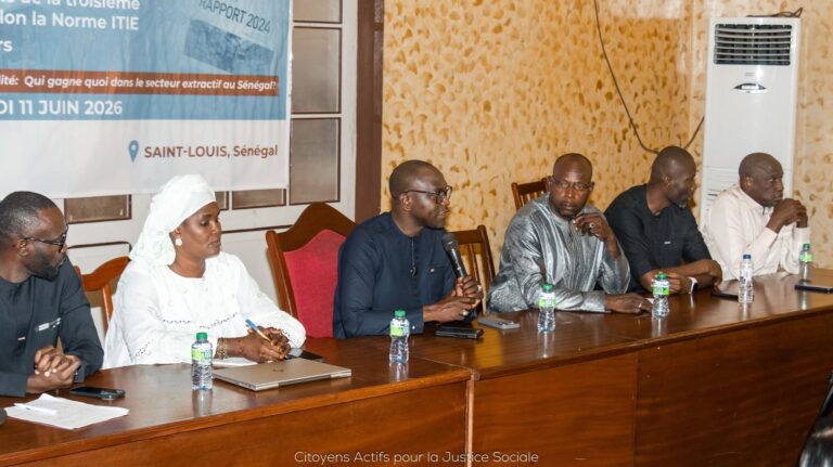 Partenariat avec le Comité National ITIE Sénégal,